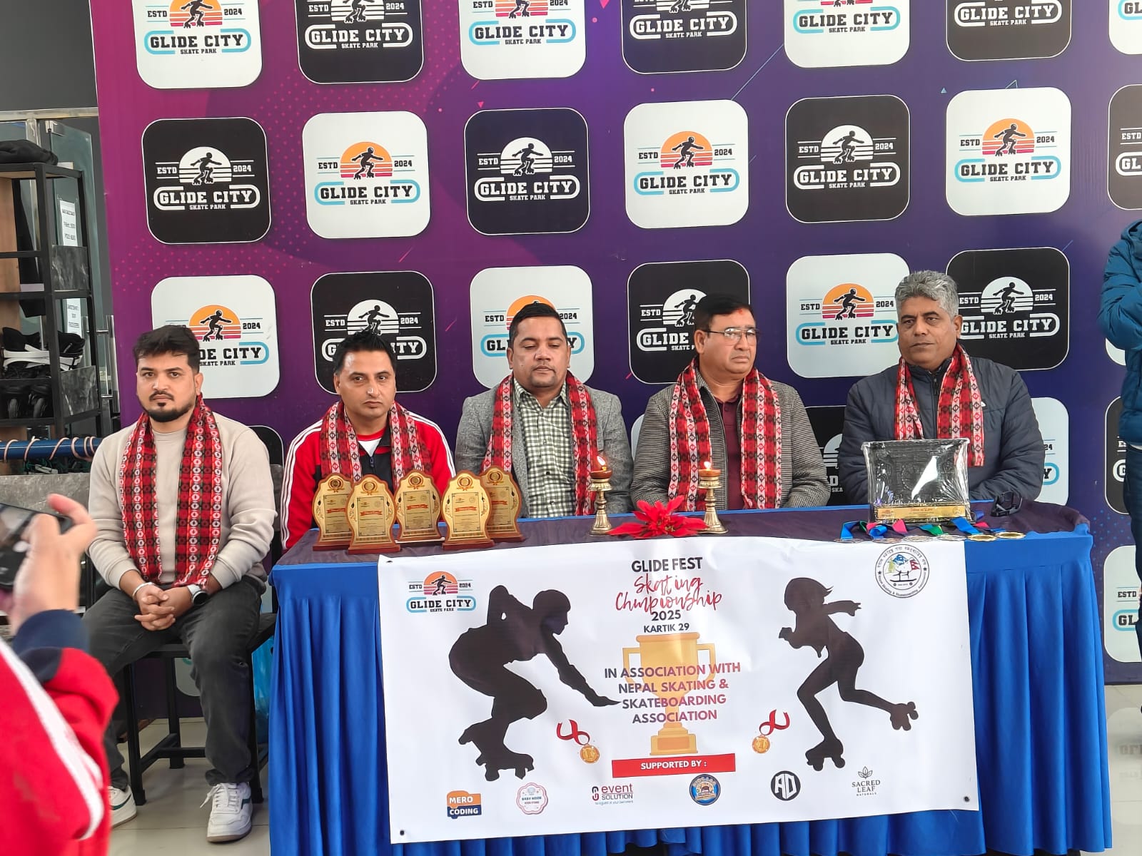 ग्लाइड फेस्ट २०२५ सफलतापूर्वक सम्पन्न, उत्कृष्ट स्केटर्स सम्मानित