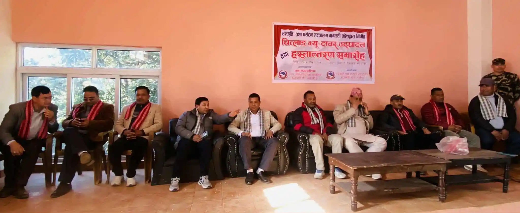 बागमती प्रदेशको पर्यटन पूर्वाधारमा थप फड्को, चित्लाङ चन्द्रागिरि भञ्ज्याङको भ्यु टावर उद्घाटन